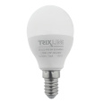 LED žiarovka Trixline 8W E14 P45 teplá biela