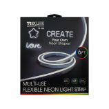 TR-34N Flexibilný NEONOVÝ LED pásik - biely 1,8m na USB Trixline