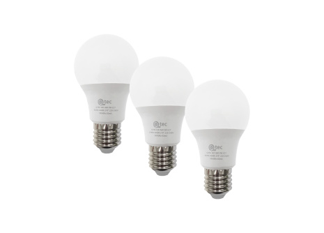 LED žiarovky 9W/828lm/A60/E27 neutrálna biela 3 PACK Qtec